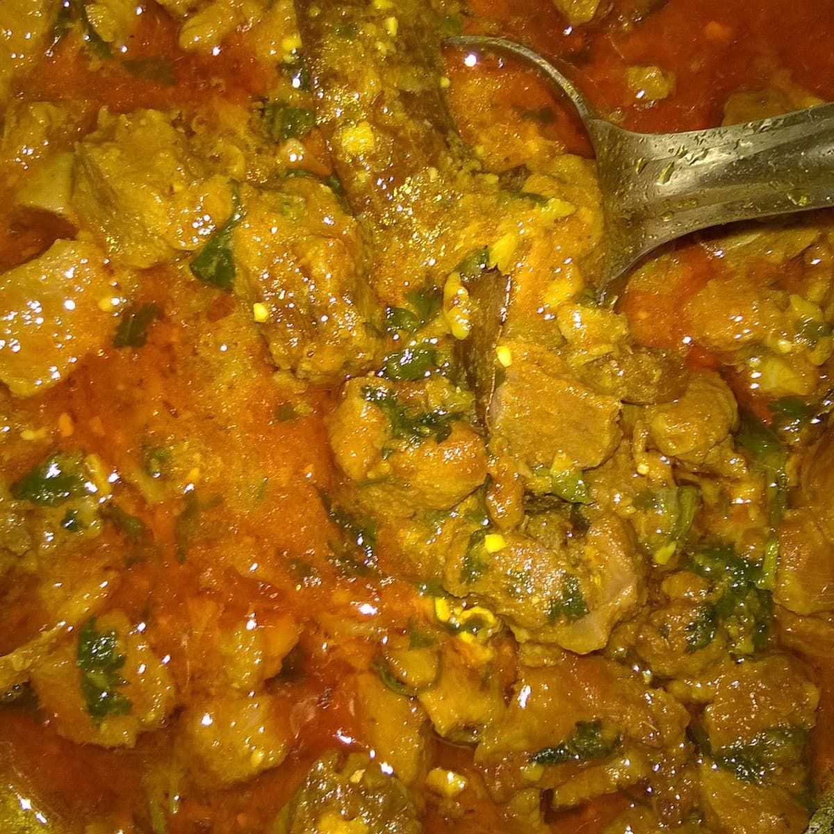 Mutton Curry + Rice